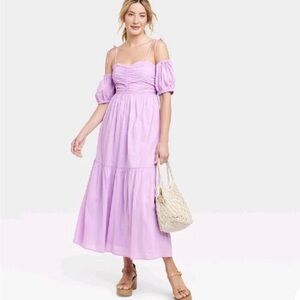 NEW Women’s Universal Thread Lavender Midi Dress- small